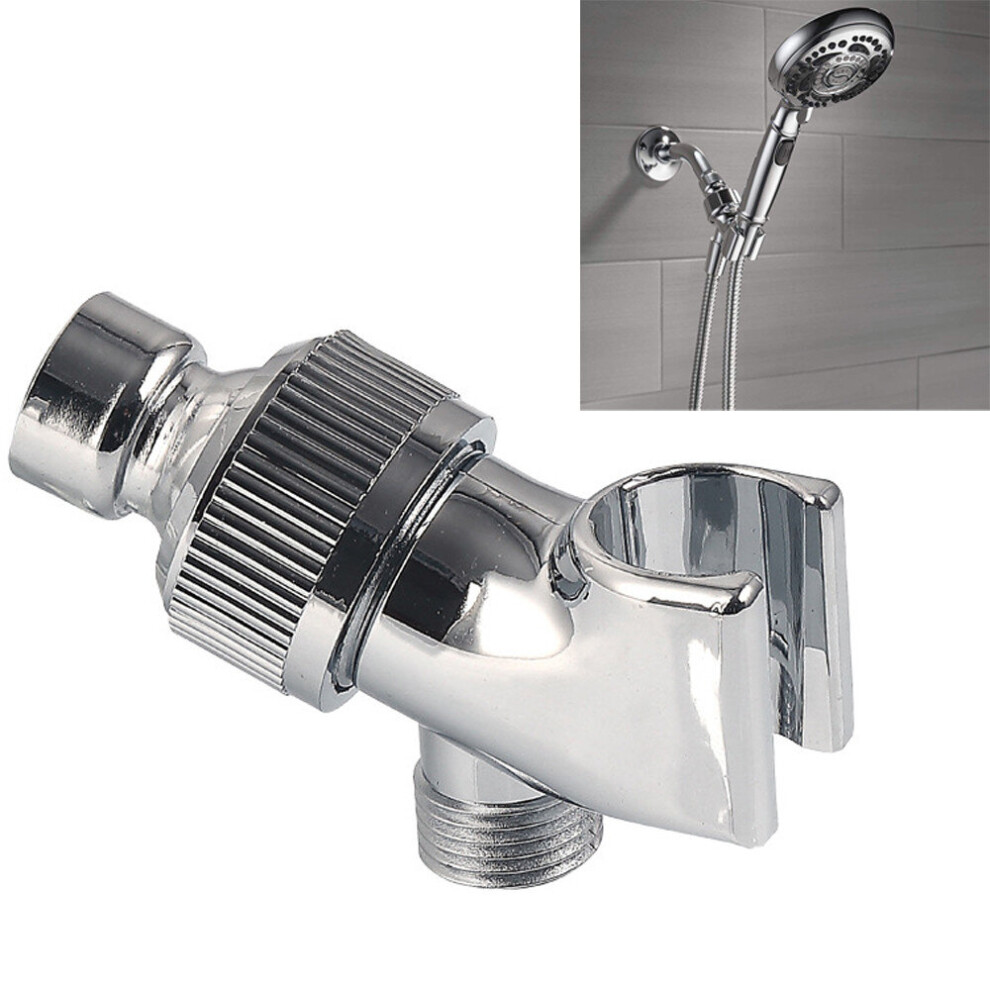 Wall Mounted Shower Bracket Base For Universal Shower Head Holder Arm Adapter Mounted Adjustable Screwed On Bracket Bathroom 5063131298994