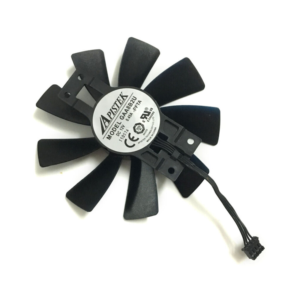 Gaa8b2u/Gaa8s2u 95Mm 4Pin Video Fan Vga Cooler Fans For Sapphire R9 380 2G/4G D5 Graphics Card Replacement 5063131189018