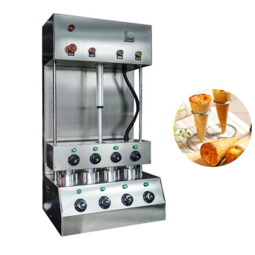 Ice Cream Cone Pizza Machine Pizza Bakery Machine Cone Forming Machine With Rotating Oven Equipment 1