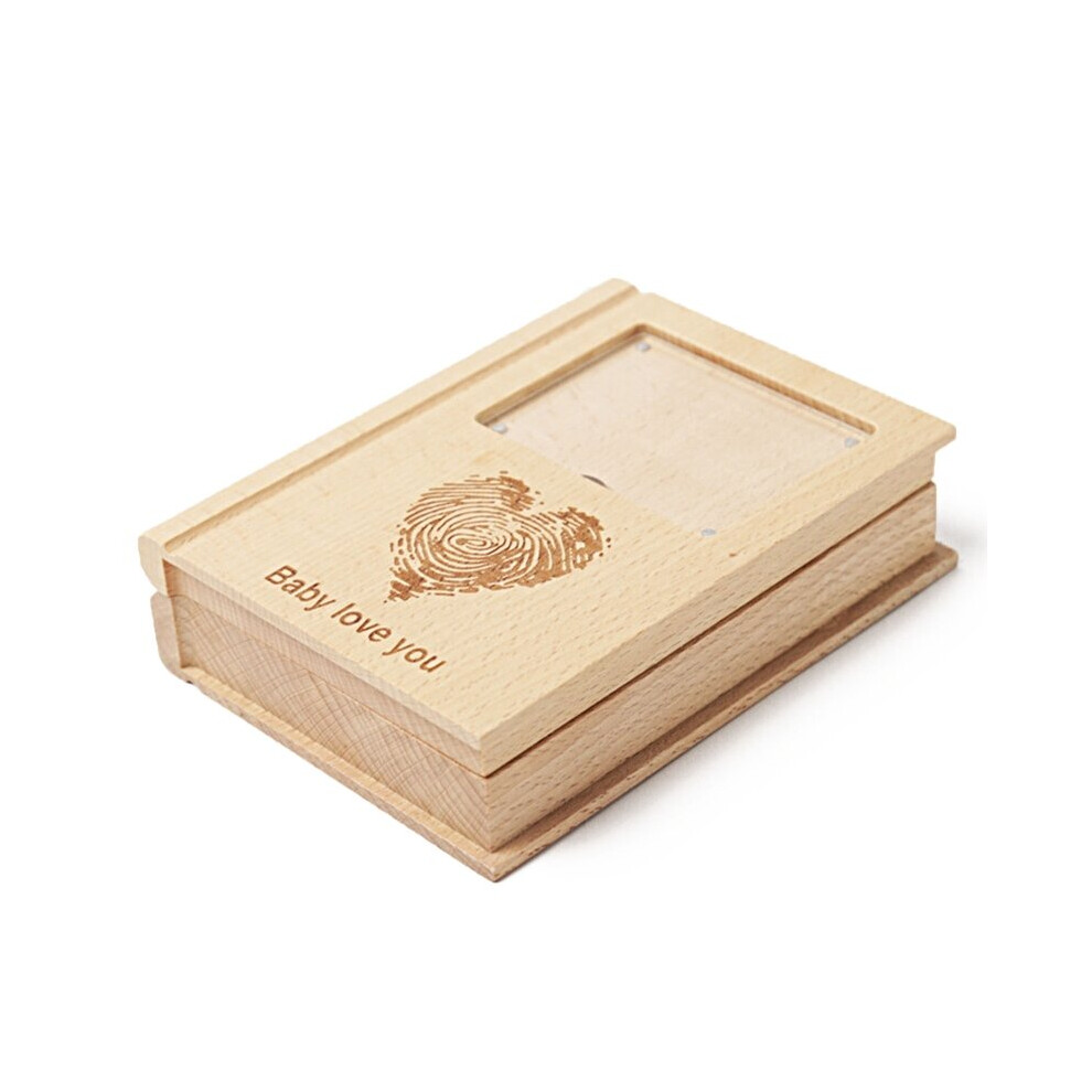 Baby Tooth Storage Box Wooden Milk Teeth Memory Organizer Keepsake Box For Children Boys Girls Souvenirs Gift Wejoy