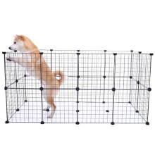 Foldable Pet Dog Fence Gates For Dog Cat Security Guard Install Easily Enclosure Dog Fences Puppy Kennel House Exercise Training