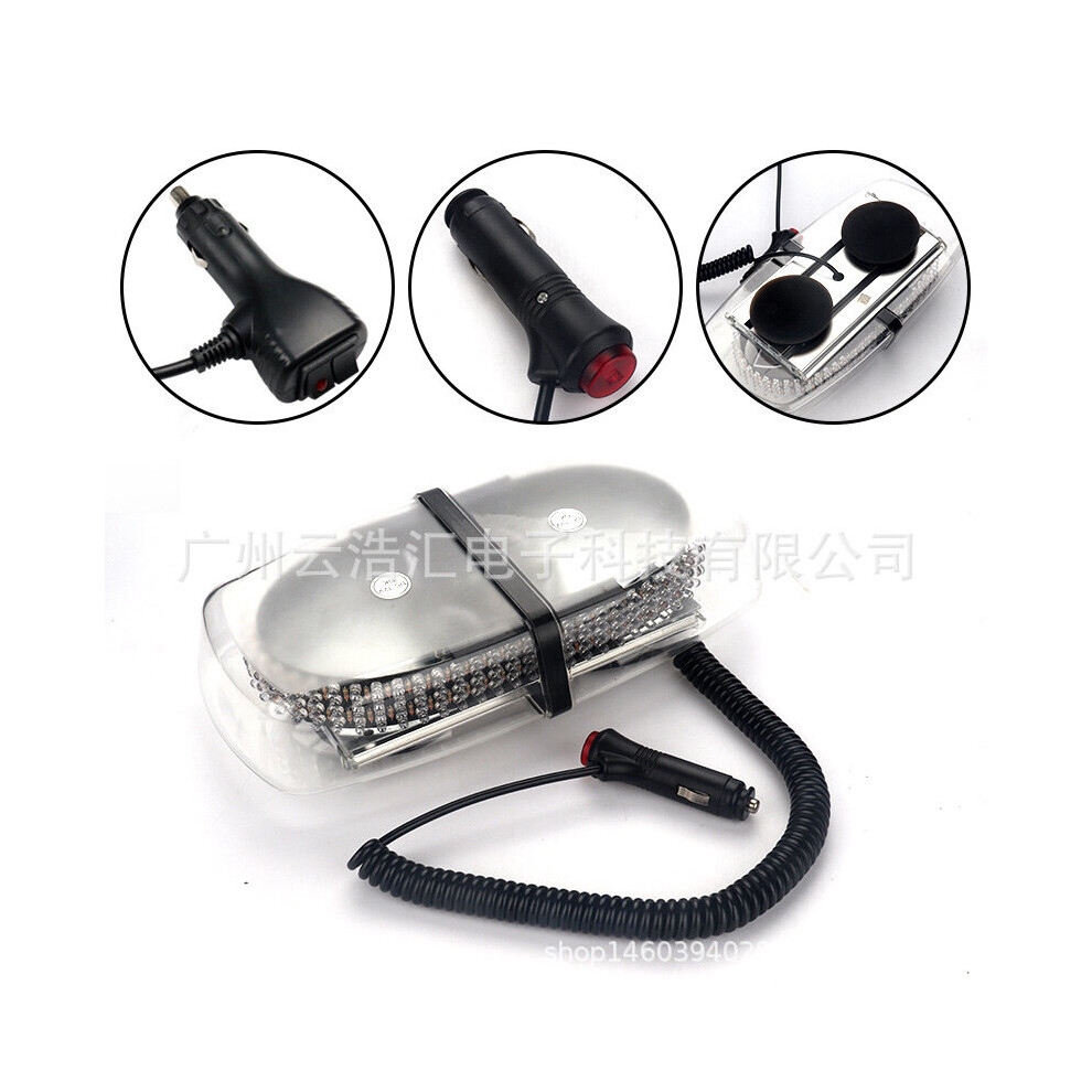 240Led Warning Automobile Pickup Roof Emergency Strobe Magnetic Ceiling Mini Short Explosion Discharge Flash Light 5063131234909