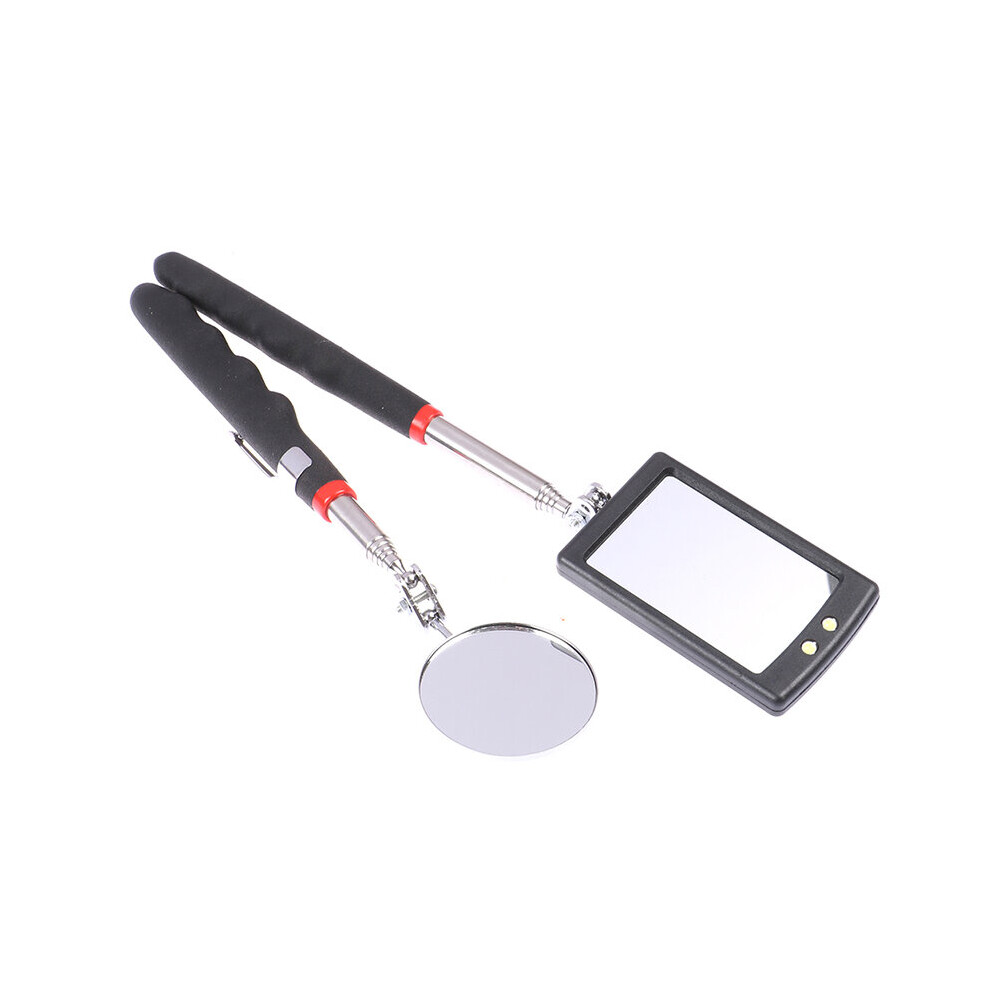 Portable Inner Wall Car Inspection Mirror Under Vehicle Telescopic Detection Lens Round 360 Repair Tool 5063131277135