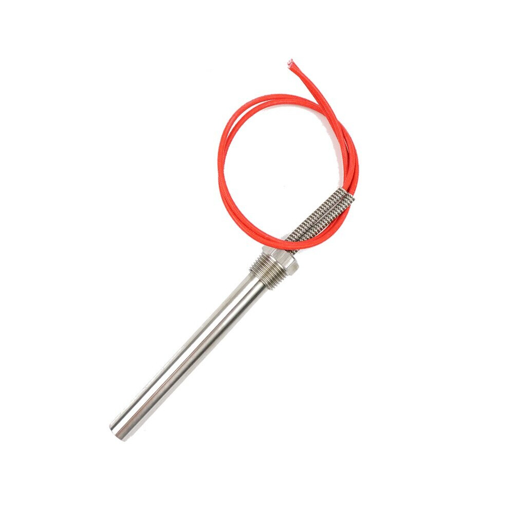12V Cartridge Heater 1/2" Thread Immersion Heating Element 50W/100W/150W Tubular Heater Pipe 5063131226645