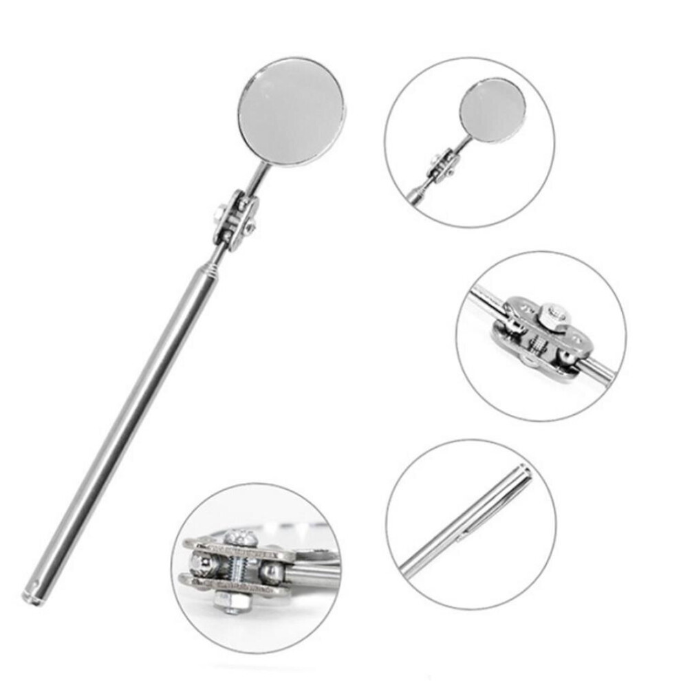 Car Maintenance Inspection Mirror Universal Folding Telescopic Reflector Welding Chassis Inspection Mirror Car Inspection Tool 5063131277104