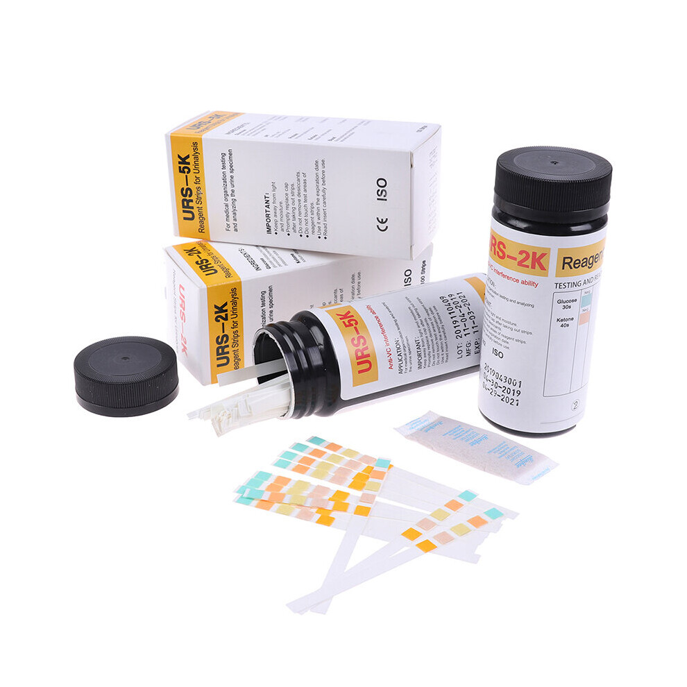 Wejoy 100Pcs/Box Blood Urine Test Strip Reagent Strip For Urinalysis With Anti-Vc Interfer Urs-2K/ Urs-5K Glucose Ph Protein Ketone