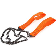 Portable Survival Chain Saw Chainsaws Emergency Pocket Chain Saw Gear Garden Tools Hand Tool Pouch For Camping Hiking Outdoor