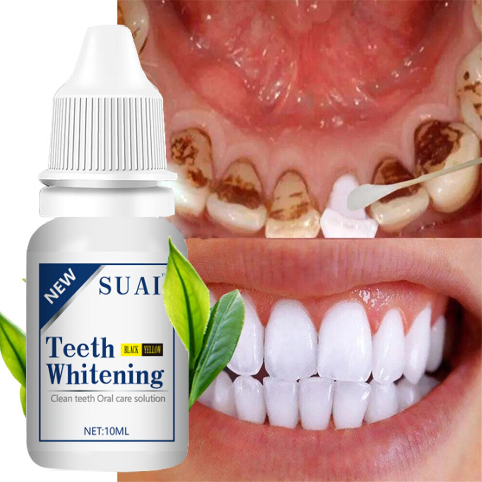 Wejoy Suai Teeth Whitening Serum Essence Dental Whitener Bleach Powder Oral Hygiene Dental Tools Remove Plaque Stains Fresh Breath