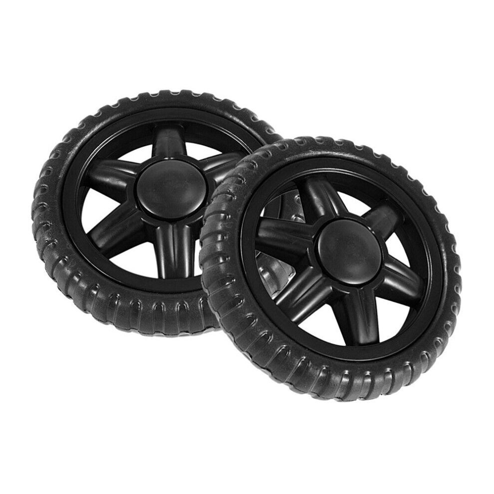 2pcs Rubber Caster Children'S Toy Wheels Rubber Luggage Wheel Travelling Cart Suitcase Replacement Parts Accessories-image-OPC-PBNKZRV-NEW