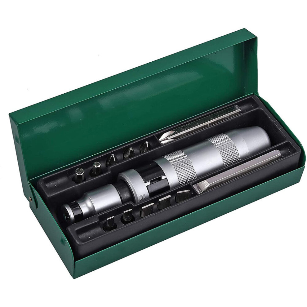 Impact Screwdriver Set Industrial Grade Multifunctional Heavy Duty Shock Screwdriver Bits Screw Extractor Repair Driver Set 5063131277210