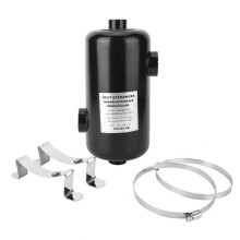Stainless Steel Swimming Pool Heat Exchanger Heater Quick Heat Constant Temperature Pool Thermostat Equipment Accessories