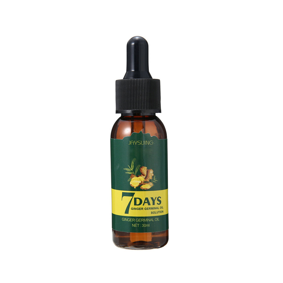 Wejoy 1 Pc 30Ml Hair Growth Ginger Germinal Oil Essence Hair Loss Treatment Serum Strengthen Solid Hair Roots For Men Women Hair Care