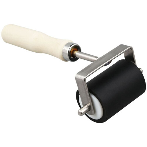 Heavy Duty Hard Rubber Roller Printing Inks Lino Brayer Art Craft Tool 2