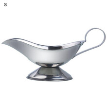 Stainless Steel Sauce Dish Gravy Boats Sauce Bowl S/M/L Seasoning Cup Seasoning Plate For Ice Cream Fruit Sala Tableware