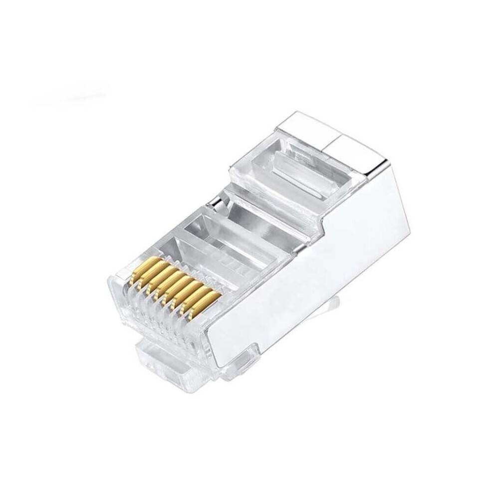 1Pc Rj45 Cat5 Rj-45 Modular Plug Internet Cable Lan Network Connector 8Pin 8P8c 5063131309256