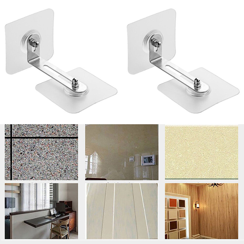 Furniture Anchors For Baby Metal Security Wall Anchors Kit Adjustable Anti-Fall Safety Buckle For Cabinets Bookcase Dresser Wejoy