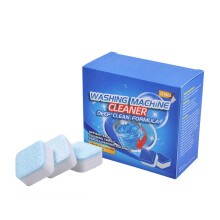 4/12PCS Washing Machine Cleaner Tablets Washer Cleaning Descaling Detergent Effervescent Tablet Home Cleaning Tool