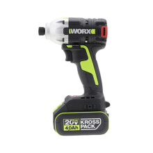 WORX WU29D 20V Cordless Impact Driver Screwdriver Brushless Motor Multifunctional Drill Lithium Battery Power Tool Free Return