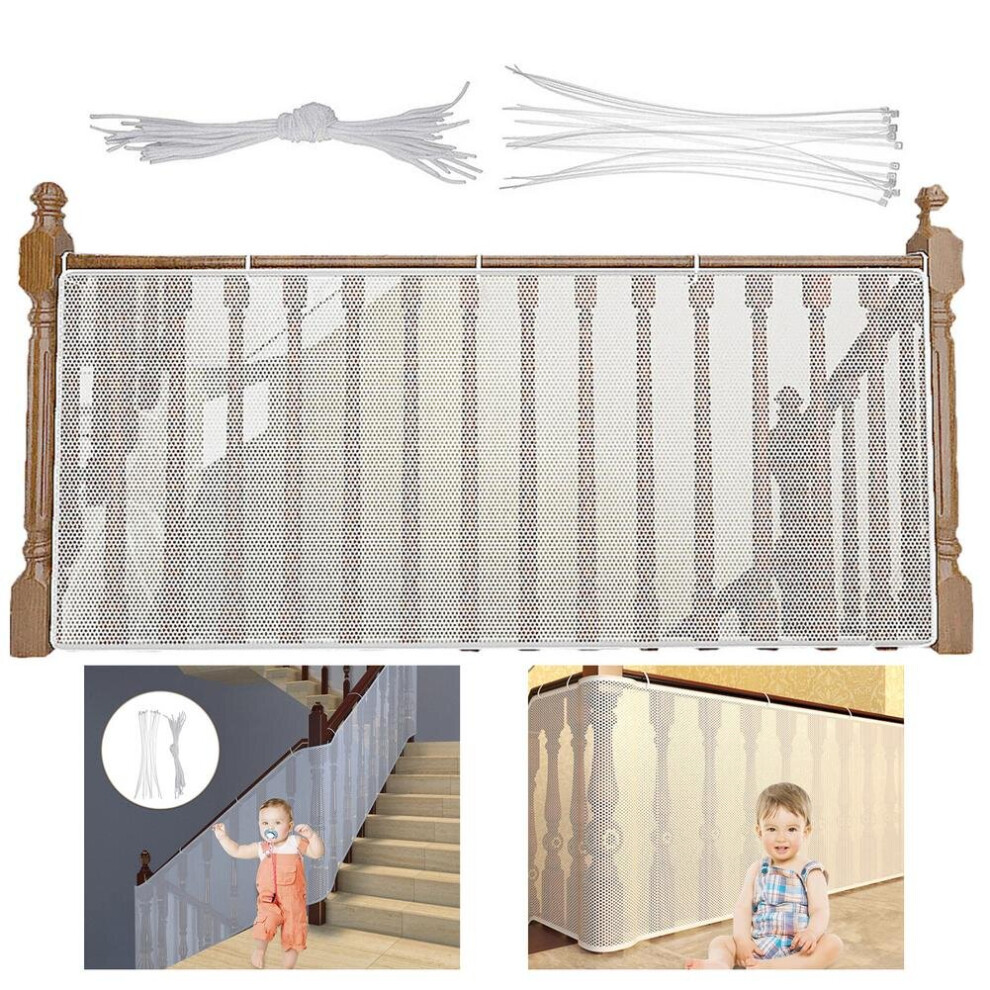 Baby Fencing For Children Baby Fence Rail Balcony Stair Fence Balconys Child Safety Net Safe Rail Balcony Stair Net Fence Wejoy