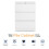 Practical  Modern Space Saving Metal 3 Drawer File Cabinet Multi-function Officer File Cabinet Sturdy   for Home 7