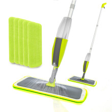 Spray Mop Broom Set Magic Mop Wooden Floor Flat Mops Home Cleaning Tool Household with Reusable Microfiber Pads Lazy Mop