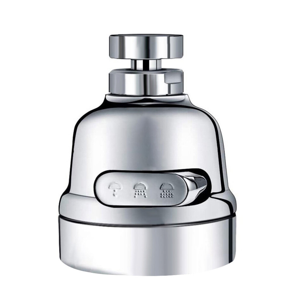 Tap Spray Head Kitchen 360 Degree Rotation Anti-Splash Shower Water Saving Faucet Sprayer Nozzle 3 Modes Connector Bubbler #W0 5063131299304