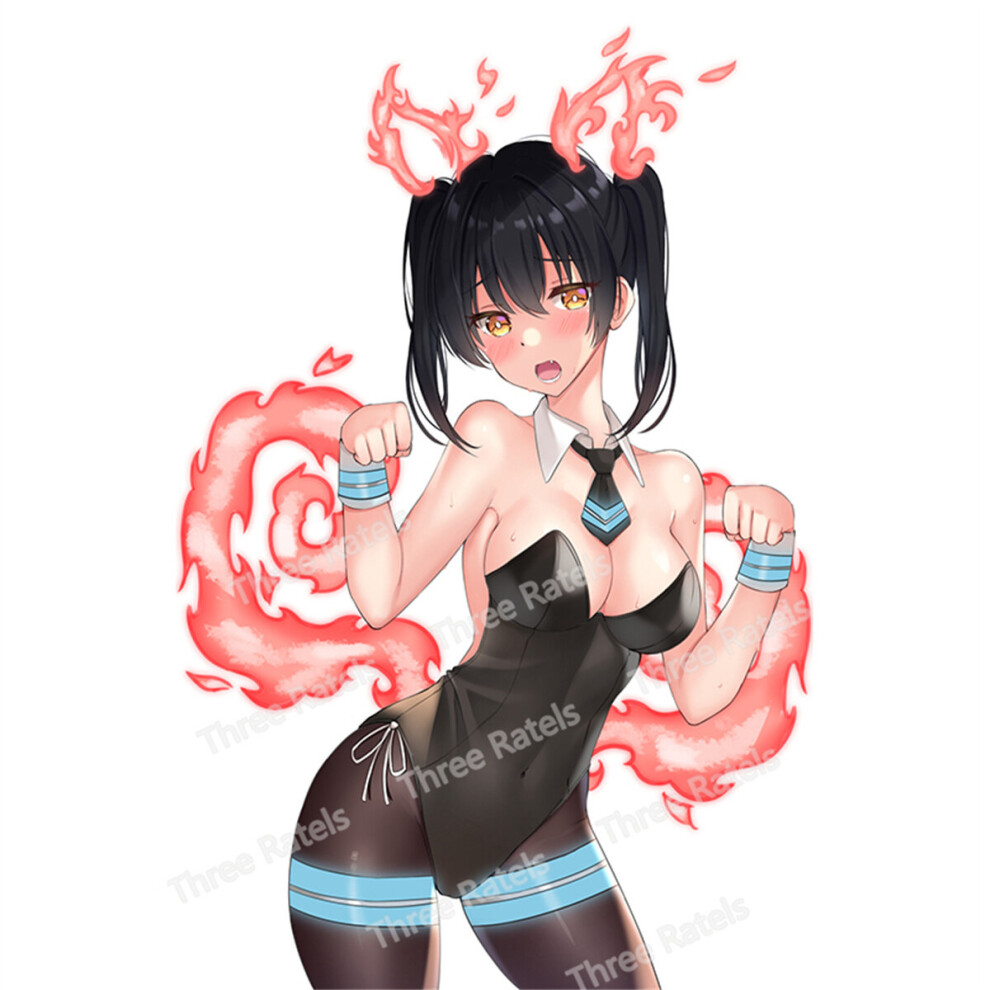 Waifu Hentai Sexy Bunny Anime Girl Tamaki Kotatsu En No Shoubo Car Sticker Scratch Cover Decal Auto Bumper Laptop Decoration 5063131210095