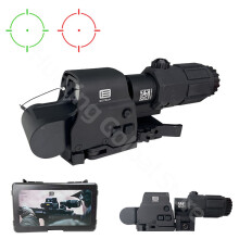 Tactical 558 Red Dot Sight + G33 Multiplier Rifle Sight Optical Sight 3 x Magnifier For Fast Installation Of Side-Turning Sight
