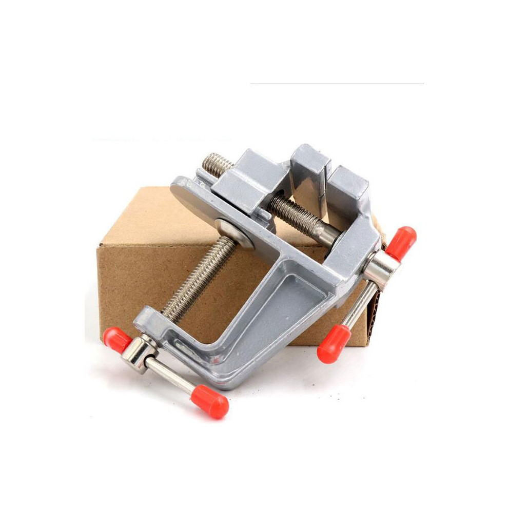 Aluminum Miniature Small Jewelers Hobby Clamp On Table Bench Vise Mini Tool Vice Muliti-Funcational Workbench Drill Press 5063131280050