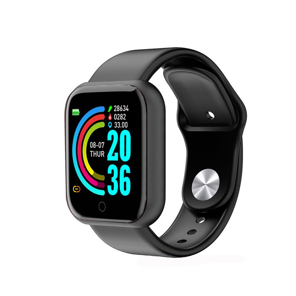 D20 Pro Smart Watch Y68 Bluetooth Fitness Tracker Sports Watch Heart Rate Monitor Blood Pressure Smart Bracelet For Android Ios 5063131309324