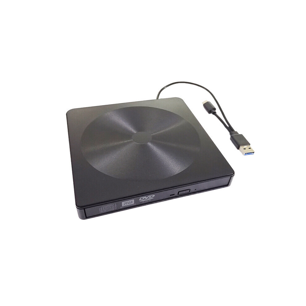 New Type C External Dvd Recorder Multifunctional Notebook External Dvd Drive Usb3.0 External Cd Drive For Windows/ Mac Os 5063131994339