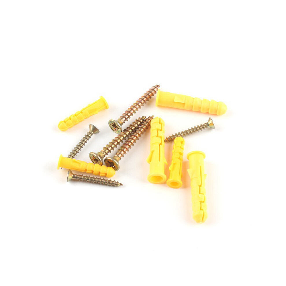 30/40Pcs M6*30Mm M8*40Mm Expansion Screw Fastener Plastic Anchor Wall Door And Window Home Decoration Plastic Expansion Bolt 5063131176063