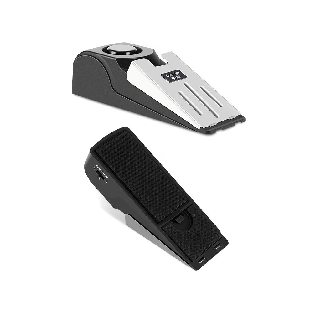 Wedge Door Stop Alarm with 120 DB Traveling DIY Home Apartment Security Door Stopper PR Sale