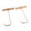 2pcs Stainless Steel Long Boots Pulls Hooks w/ Handle Equestrian Equipment 1