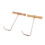 2pcs Stainless Steel Long Boots Pulls Hooks w/ Handle Equestrian Equipment 6