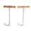 2pcs Stainless Steel Long Boots Pulls Hooks w/ Handle Equestrian Equipment 4
