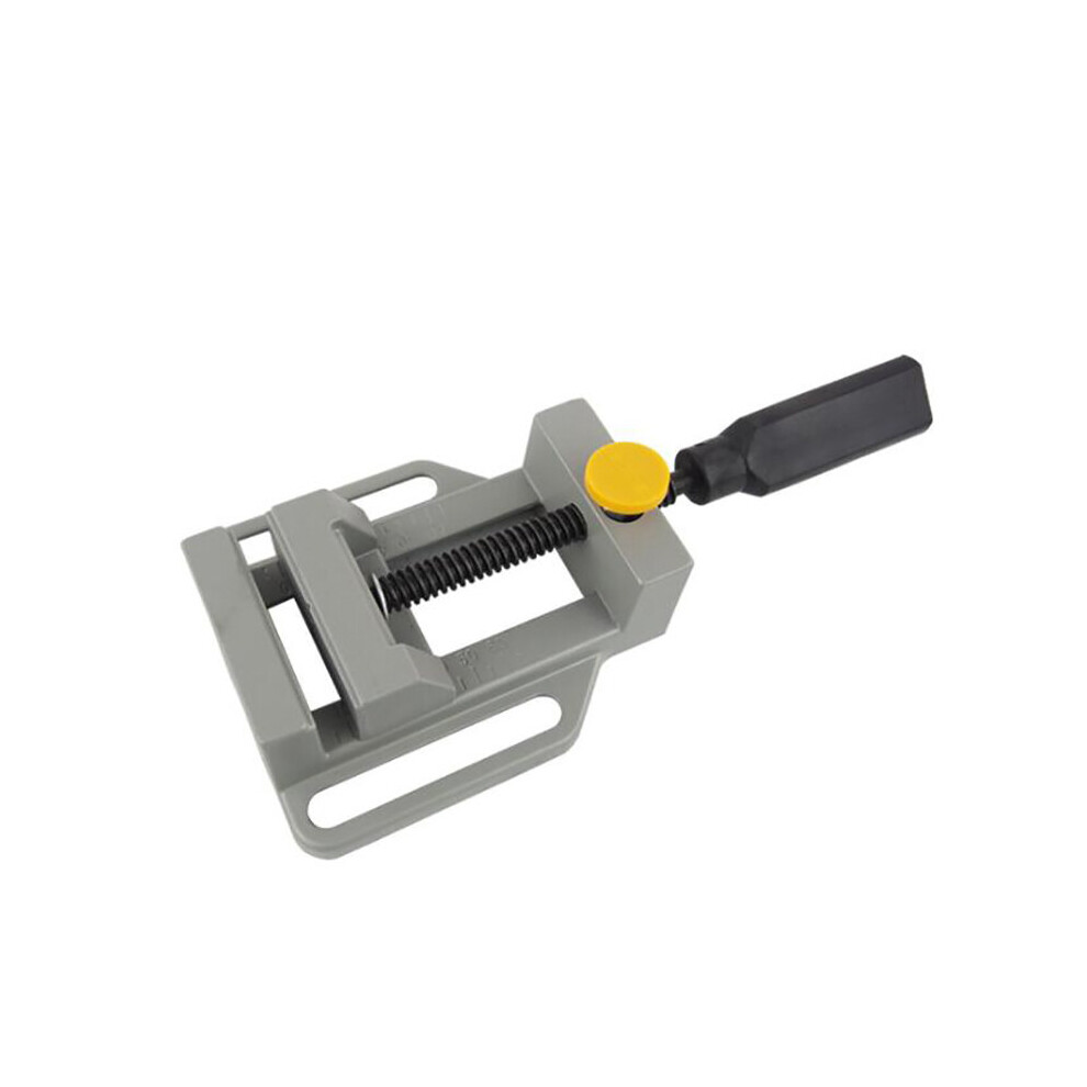 Drill Press Vise, Clamping Range 0-60Mm, Quickly Release Table Flat Vise Bench Vise Clamp For Electric Drill, Aluminum Alloy 5063131280180
