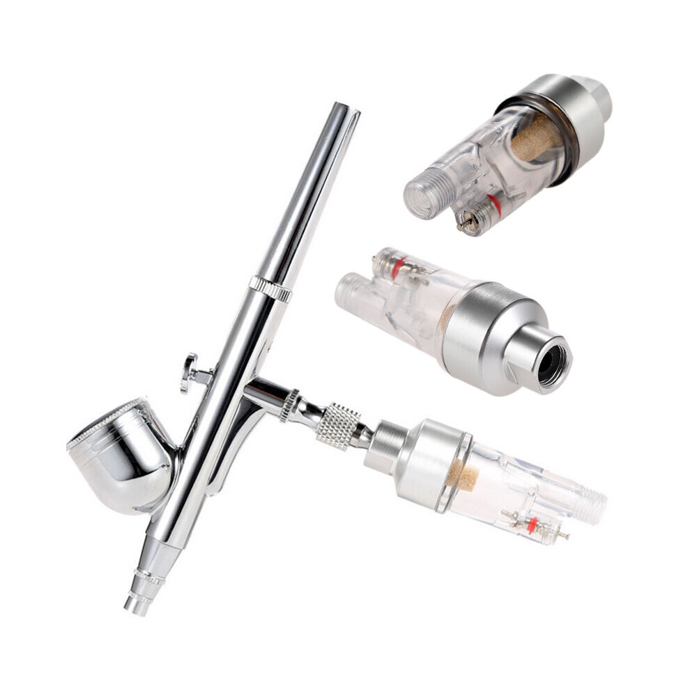 New Water Filter1/8'' Airbrush In-Line Mini Air Filter Moisture Water Trap Spray Pen Brush Tool Oil-Water Separator 5063131296211