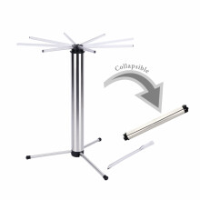 6 lbs of Homemade Noodle Spaghetti Collapsible Pasta Drying Rack Compact Rotary Arms for Easy transfer Detachable Dryer Stand