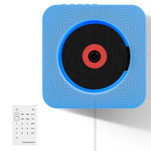 NEW Ostart CD Player Wall Mountable Bluetooth Portable Home Audio Box with Remote Control FM Radio Built-in HiFi Speakers MP3