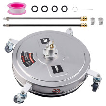 20 Inch Portable Water High Pressure Cleaner Surface Cleaner for Terraces Driveways Decks Sidewalks Pressure Washer 4000PSI