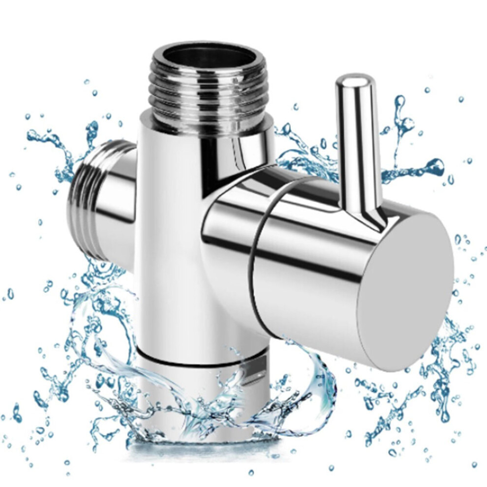 Shower Diverter Shower Faucet Three-Way Diverter Valve Shower Nozzle Switch One-Point Two-Cnnector Converter1 5063131263725