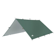 3F UL GEAR 15D  Ultralight Tarp Outdoor Camping Survival Sun Shelter Tent Shade Awning Silver Coating Pergola Waterproof Tent