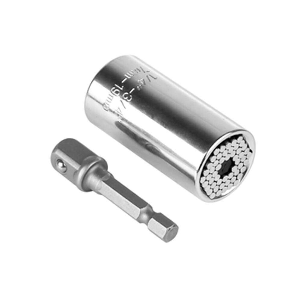 Universal Torque Wrench 7-19Mm Socket Head Multifunctional Universal Sleeve Hand Sleeve Portable Tools Set 5063131283334