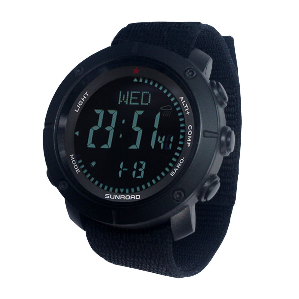 SUNROAD 2022 Sports Men's Digital Watches Altimeter Pedometer Compass Reloj Hombre Clock Outdoor Waterproof 50M Wristwatches-image-OPC-PBNM5KP-NEW