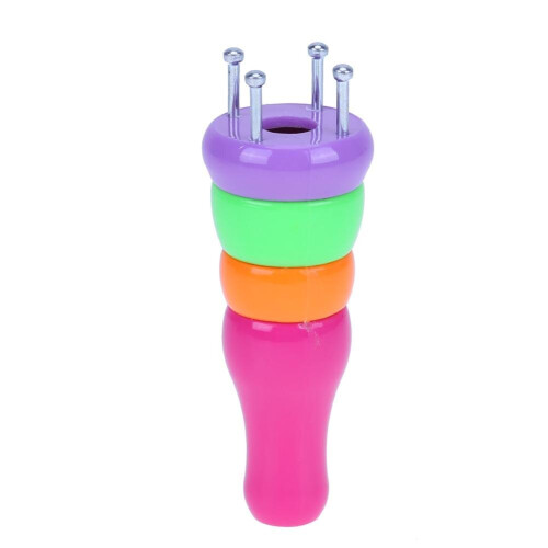 Wool Knitting Dolly Plasic Loom Rope Weaving Tool Easy Handmade Crafts Needlework Tool Braided Maker Sewing Tools Accessory 2