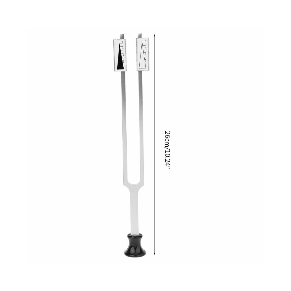 Wejoy Aluminum Medical Tuning Fork Chakra Hammer Ball C64-C128 Internal Nervous System Testing Tuning Fork Health Care