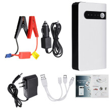 30000mAh 12V Emergency Battery Booster bank Portable Car Jump Starter Waterproof with LED Flashlight Portable Power Station