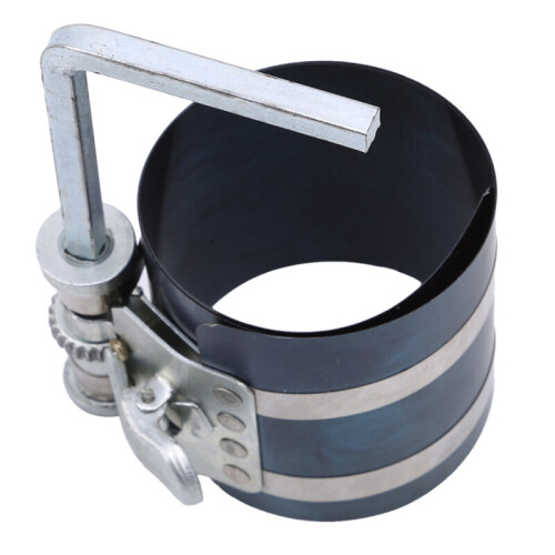 3 Inches / 6 Inches Auto Engine Piston Ring Compressor Tool Installer Tire Ratcheting Installation Tools 2