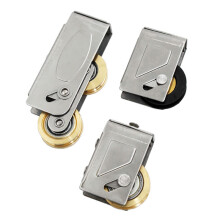 70-Style Sliding Plastic Steel Door Pulley Aluminum Alloy Screen Window Brass Wheel Mute Roller Balcony Hardware